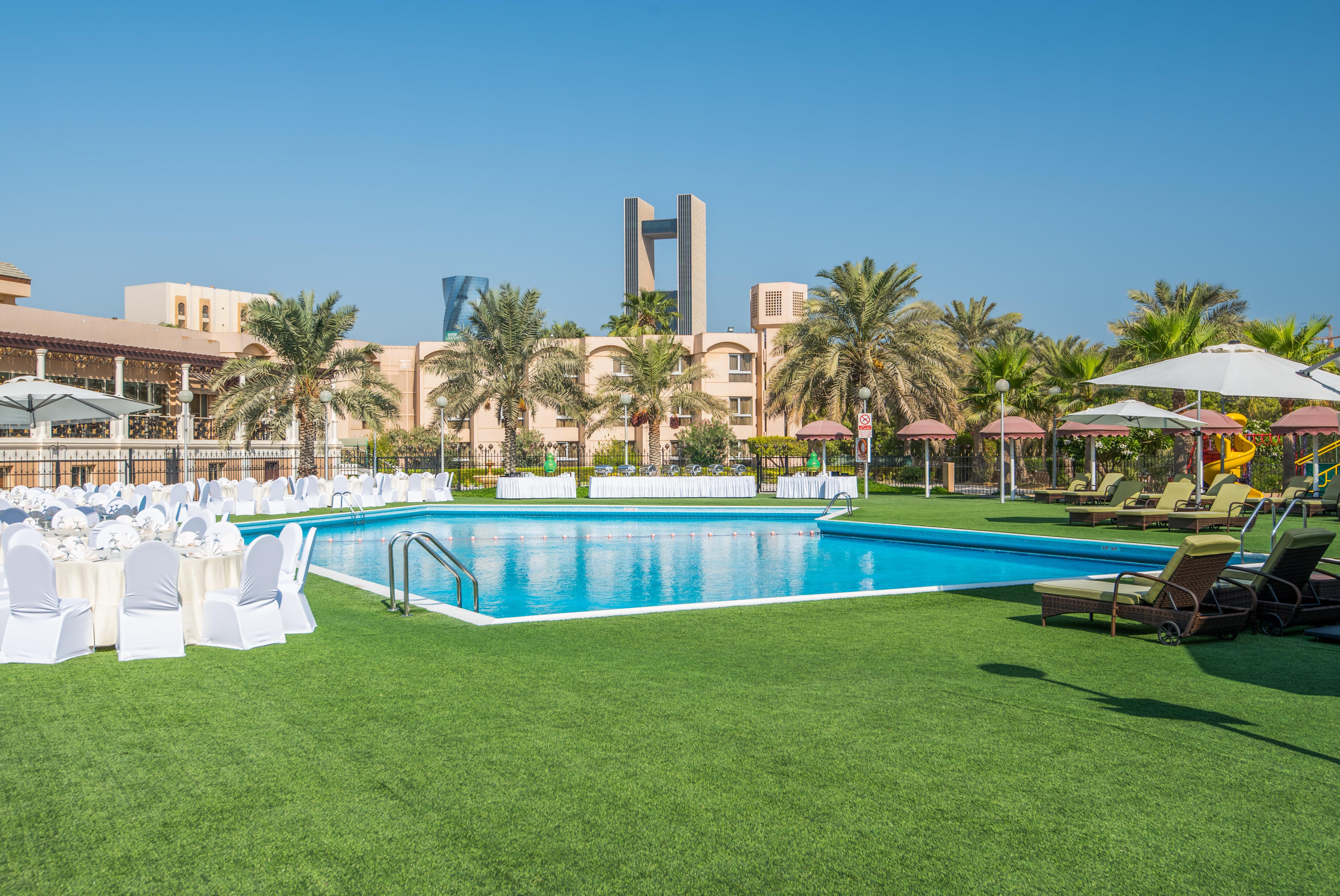 Crowne Plaza Bahrain By Ihg Hotel Manama Exterior photo The pool at the Grand Hyatt Abu Dhabi