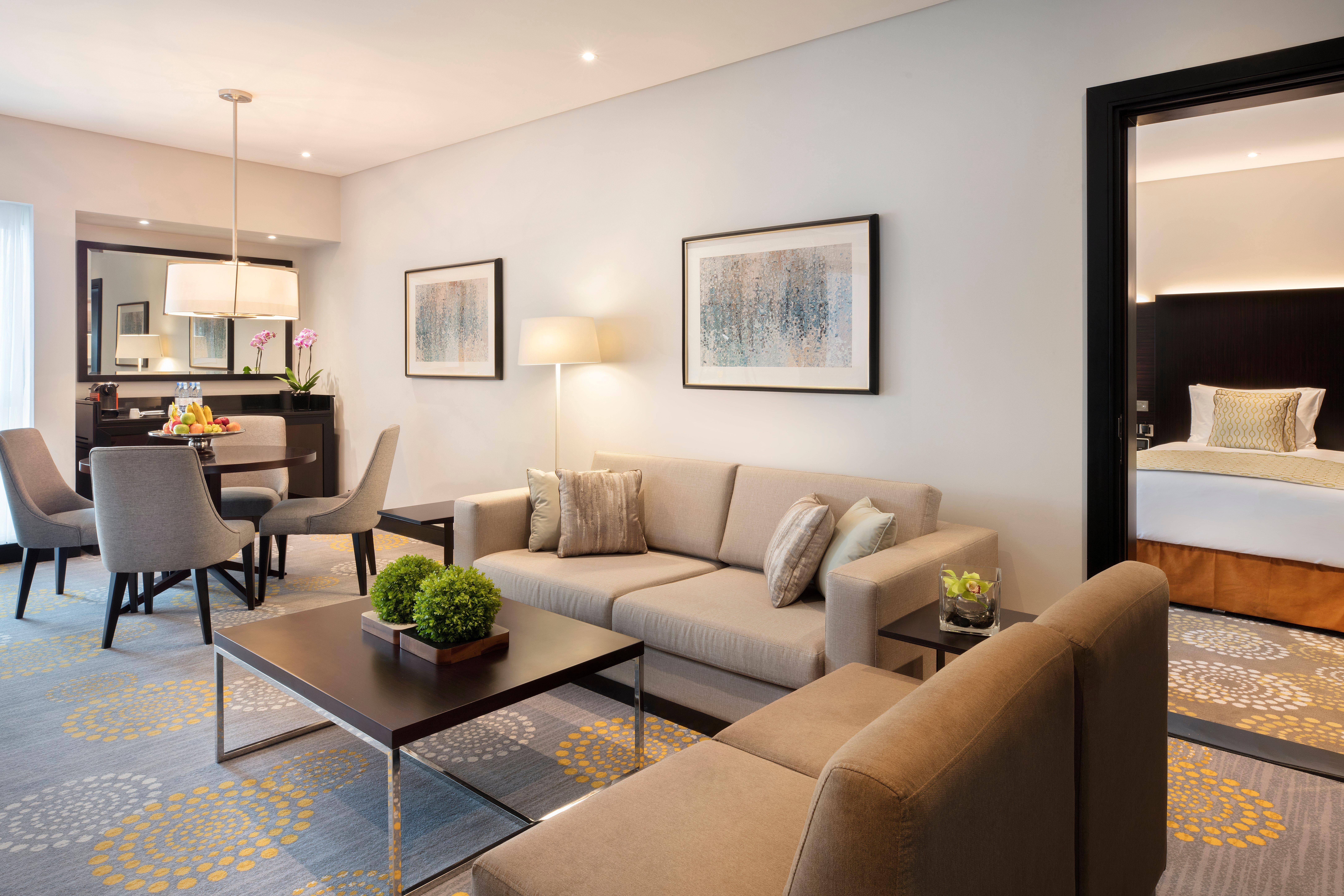 Crowne Plaza Bahrain By Ihg Hotel Manama Exterior photo A suite at the hotel