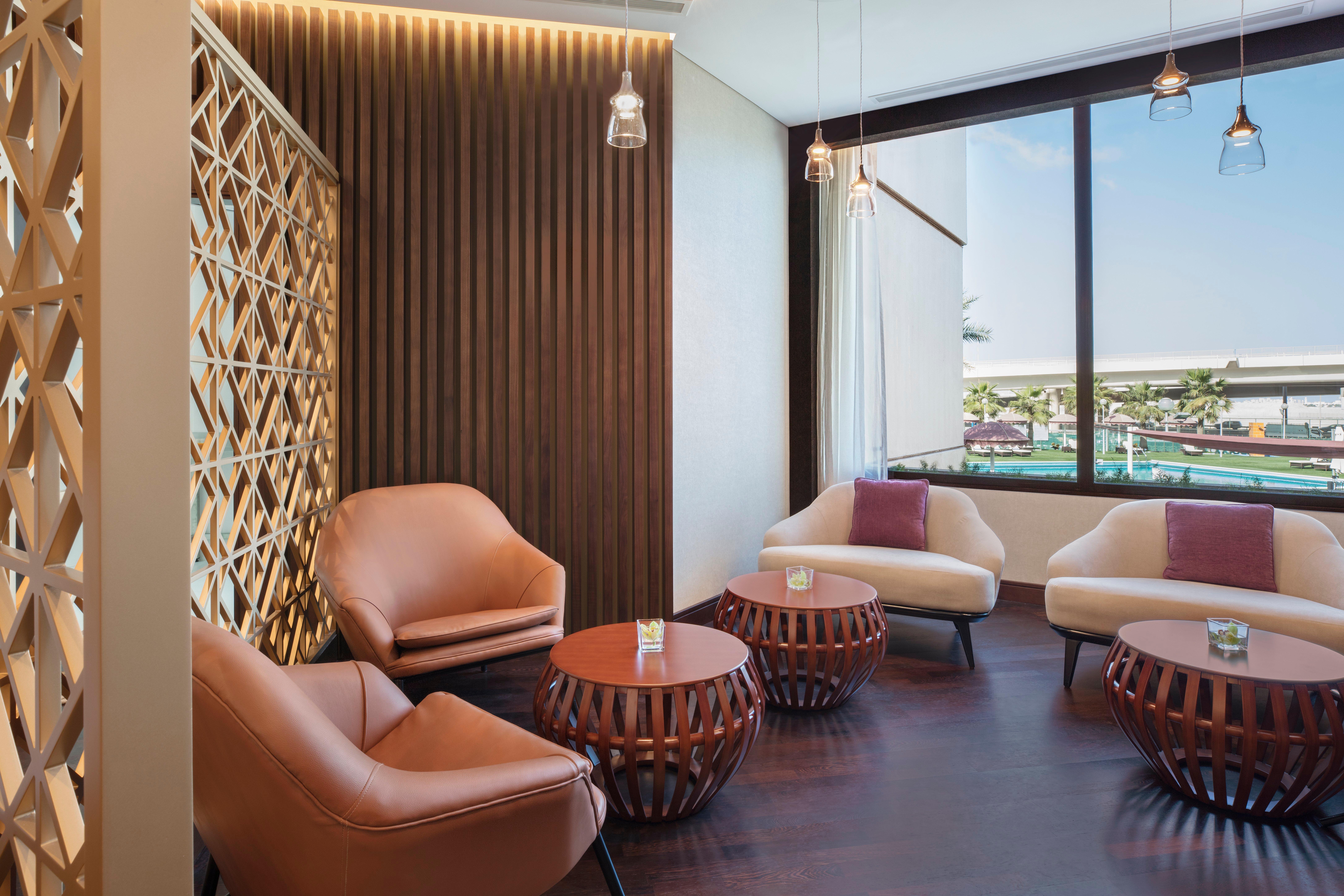 Crowne Plaza Bahrain By Ihg Hotel Manama Exterior photo The lounge at the airport